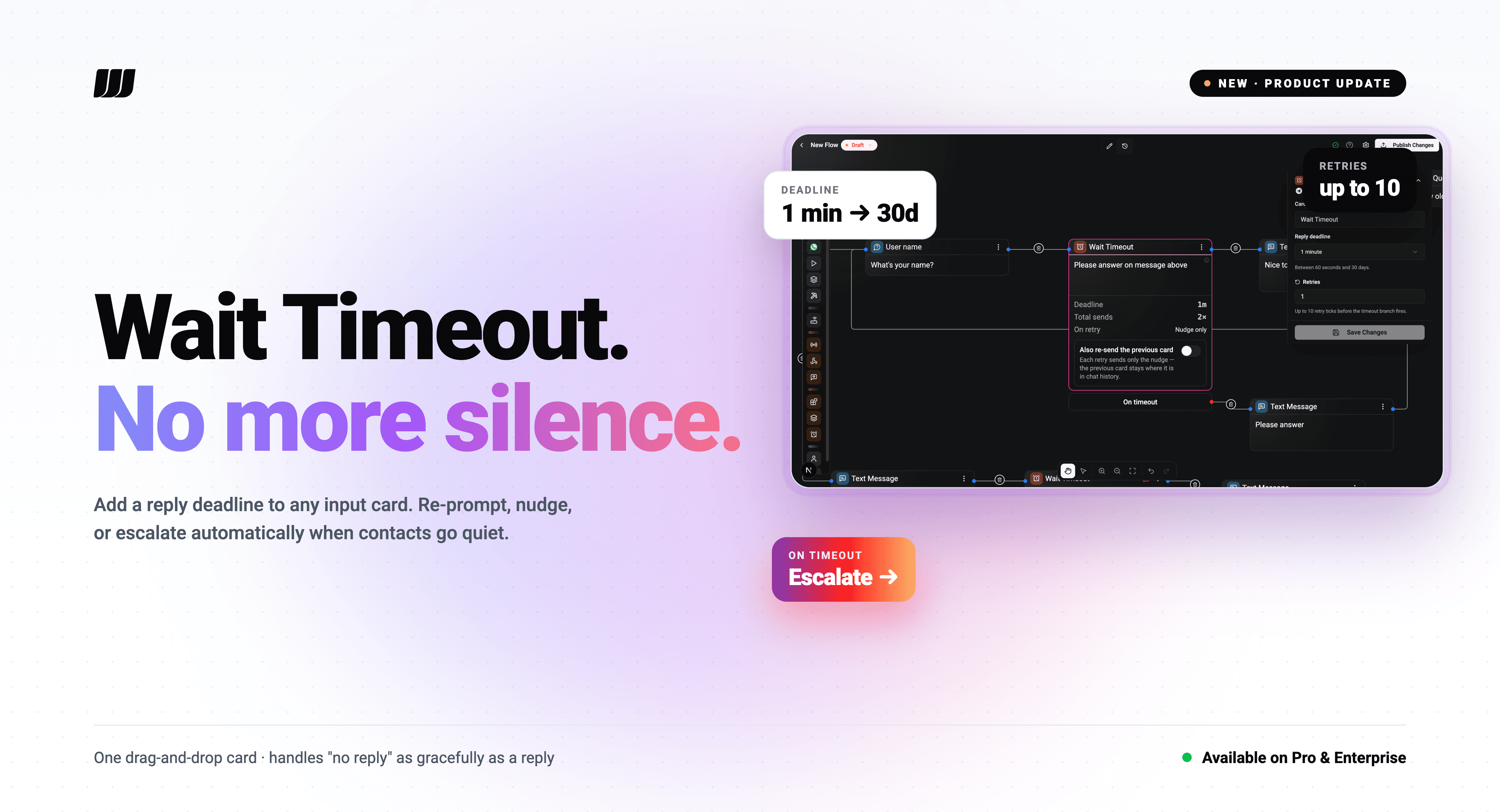 Flow Wait Timeout Card