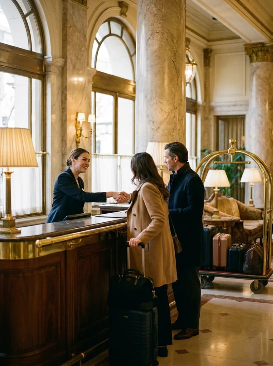 Happy guests, and not a single missed message