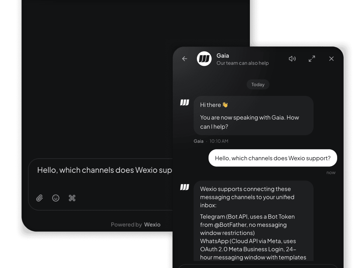Real conversations, on the spot