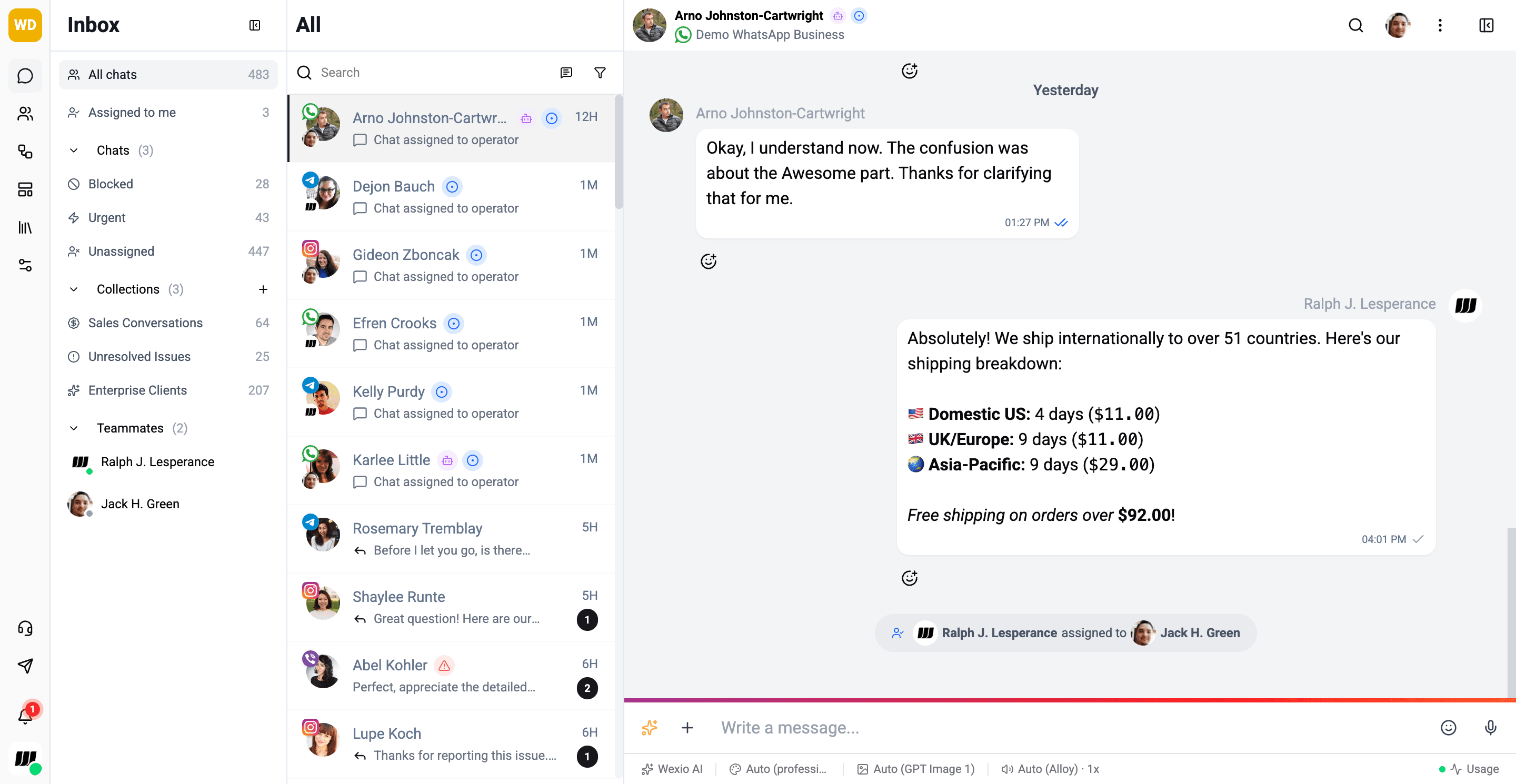 Inbox Overview