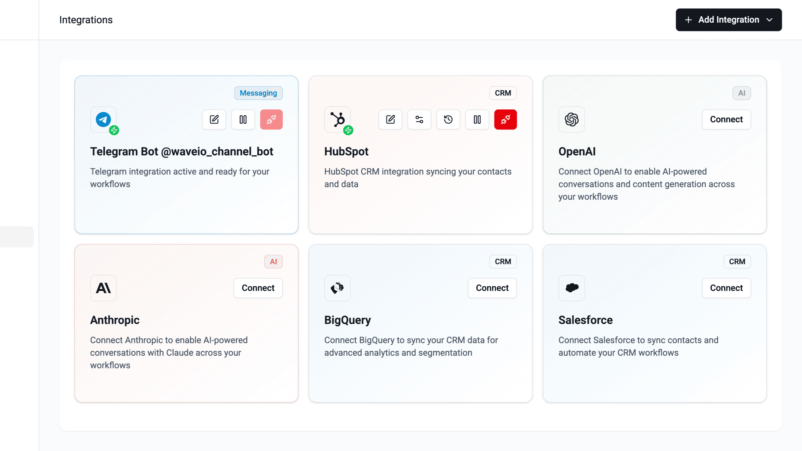 Connect Your CRM in One Click