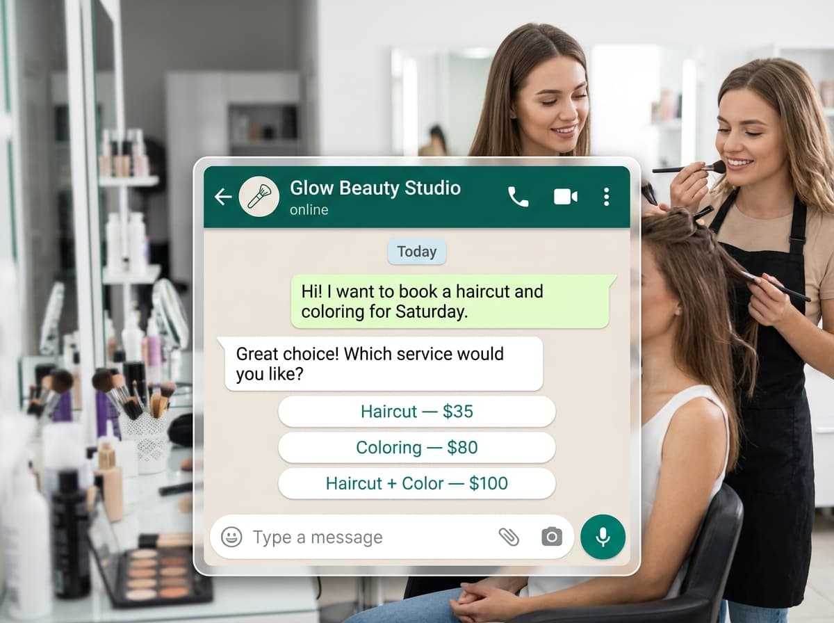 How it works for salons